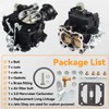 Marine Carburetor for Mercruiser Carburetor 3.0L 2.5L 2 Barrel Carb