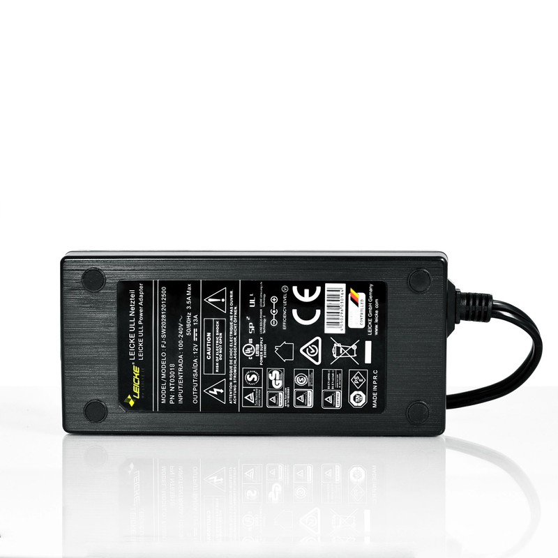LEICKE Ull Universal Power Supply, 5.5 x 2.5 mm Plug