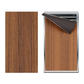 PATIKIL 11.75"x6.25" Magnetic Vent Cover, Floor Wall Air Registers Cover High Strength Magnetic Vent Blocker for Home RV HVAC Fireplace Furnace, Wood Grain Color