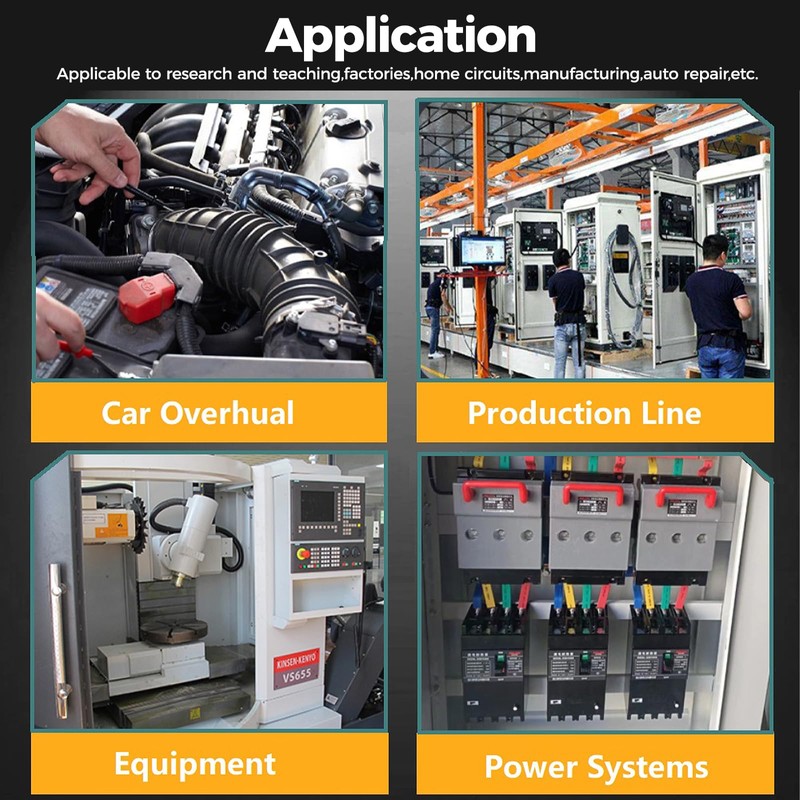 Handheld Oscilloscope Automatic Multimeter: 10MHz Bandwidth and 50MSa/s Sampling Rate