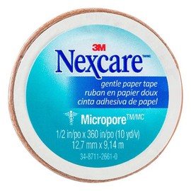 Nexcare Micropore Gentle Paper Tape 12.7mm x 9.14m