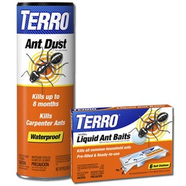 TERRO T600-300 Liquid Ant Bait and Ant Dust