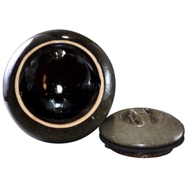 Byer of Maine Egg Bird Home for Small Songbirds, Sandy Granite, High Fired Porcelain Stoneware, Ceramic Bird House, Glaze Finish, with Forged Steel Hook