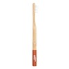 HYDROPHIL Sustainable Tooth Brush, Red, Medium, 1 Piece