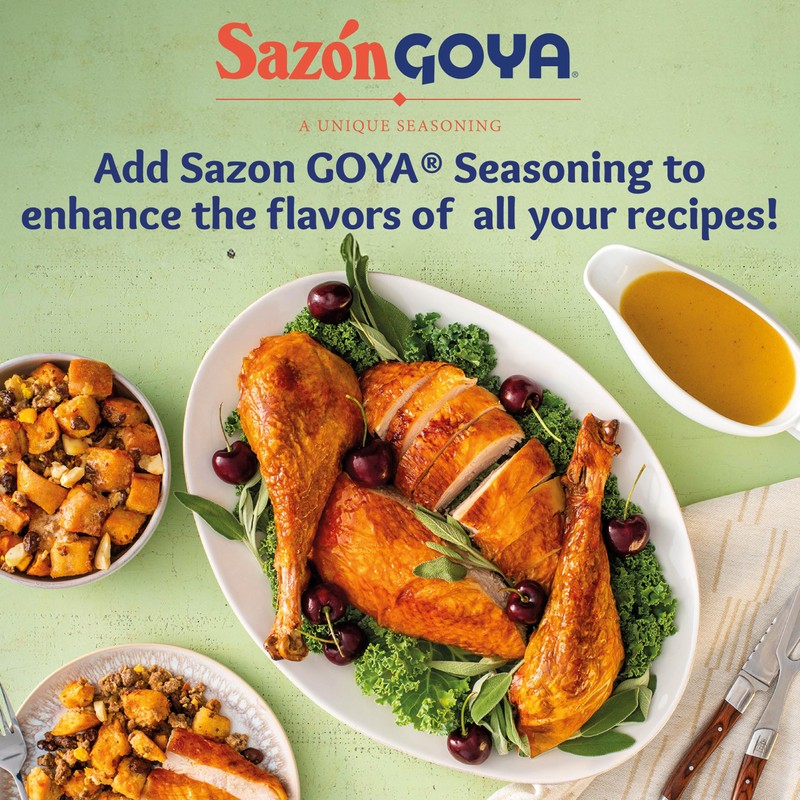 Goya Sazón Seasoning with Coriander & Annatto, Spices for Cooking