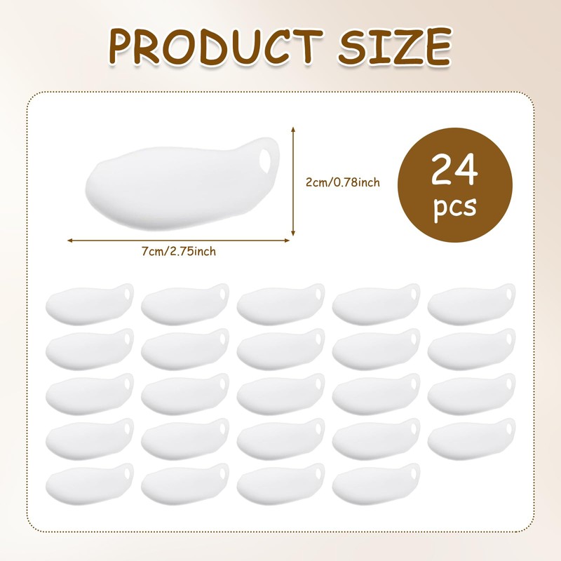 Carreneu Pack of 24 Hammer Toe Pads, Hammer Toe Correction,