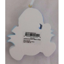 Rudolph & Me Personalized SnowBaby Boy Male Christmas Ornament Holiday Gift