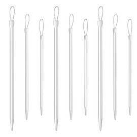 9 PCS Yarn Needle, 3 Sizes Nylon Thread Rope Threader Large Eye Tapestry Needle Weave Knitting Needles Yarn Sewing Needles for Hand Crafts Sewing Knitting Crochet