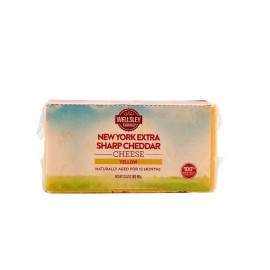 Wellsley Farms Block New York Extra-Sharp Yellow Cheddar Cheese, 32 oz.