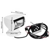 Boat Spotlight Marine Halogen Search Spot Lights for Boats,100W Marine