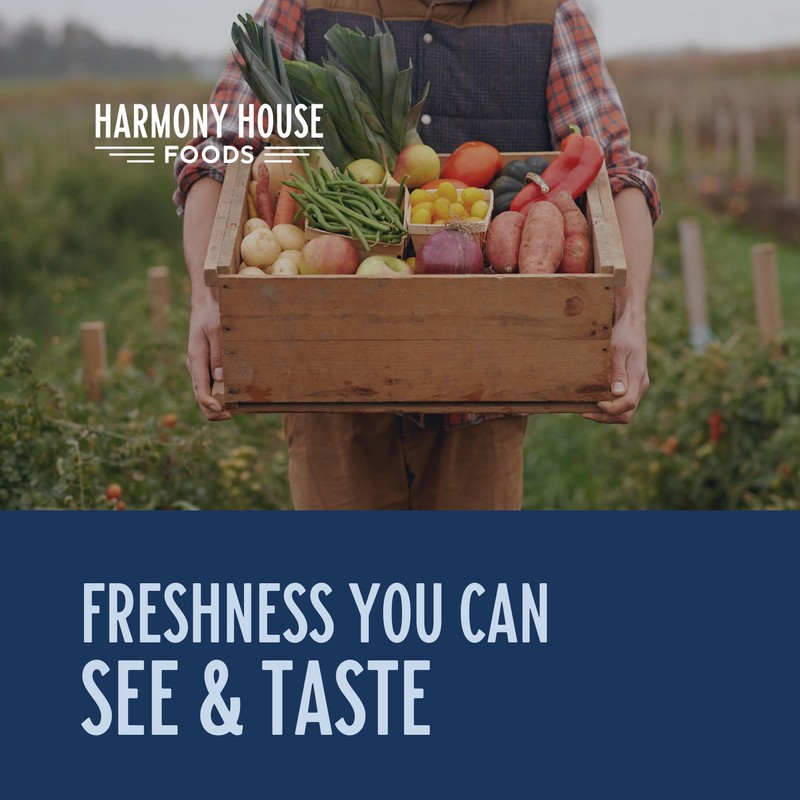 Harmony House Premium Vegetable Soup Mix - Dehydrated Vegetables for