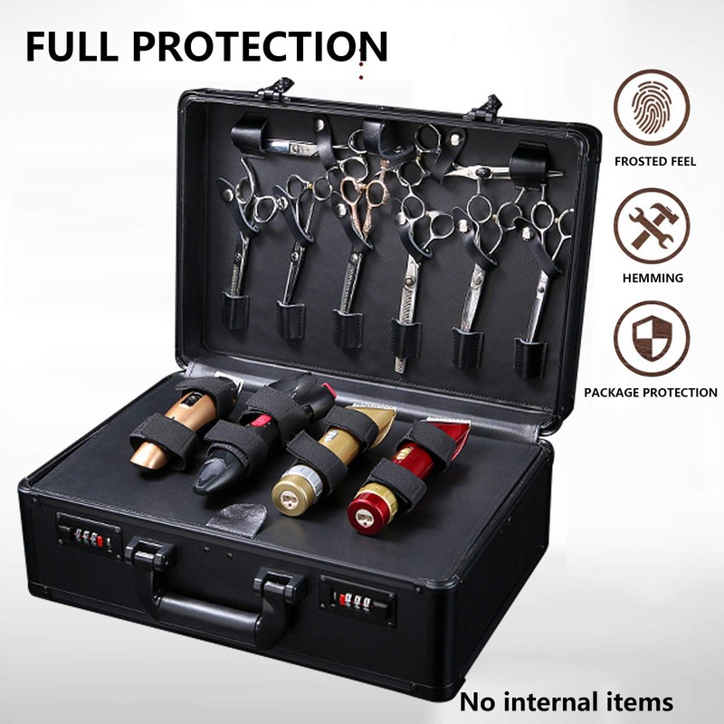 YIYIBYUS Barber Stylist Salon Carrying Suitcase Trimmers Tool Kit Organizer