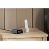 Xoopar - Digitaler Wecker Mit Schnellinduktionsladegerät 15W Mit Thermometer -