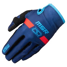 MSR Axxis Proto MTB Mountain Bike Dirt Bike Motocross MX BMX Outdoor Sports ATV UTV Powersports Riding Gloves for Men and Women XX-Large Blue