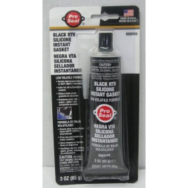 Proseal 3 oz. BLACK RTV Silicone Instant Gasket New