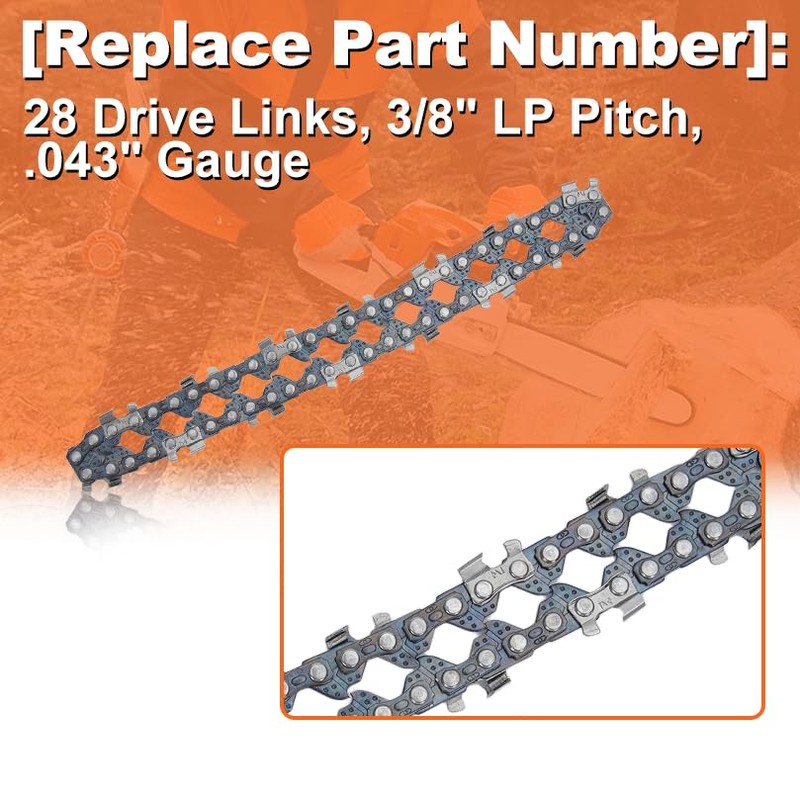 Mtanlo 6 Inch Chainsaw Chain For Milwauke M12, 2427-20, For