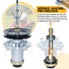 BOSFLAG 3 Pack 539112170 Spindle Assembly Kit with 153535 Pulleys