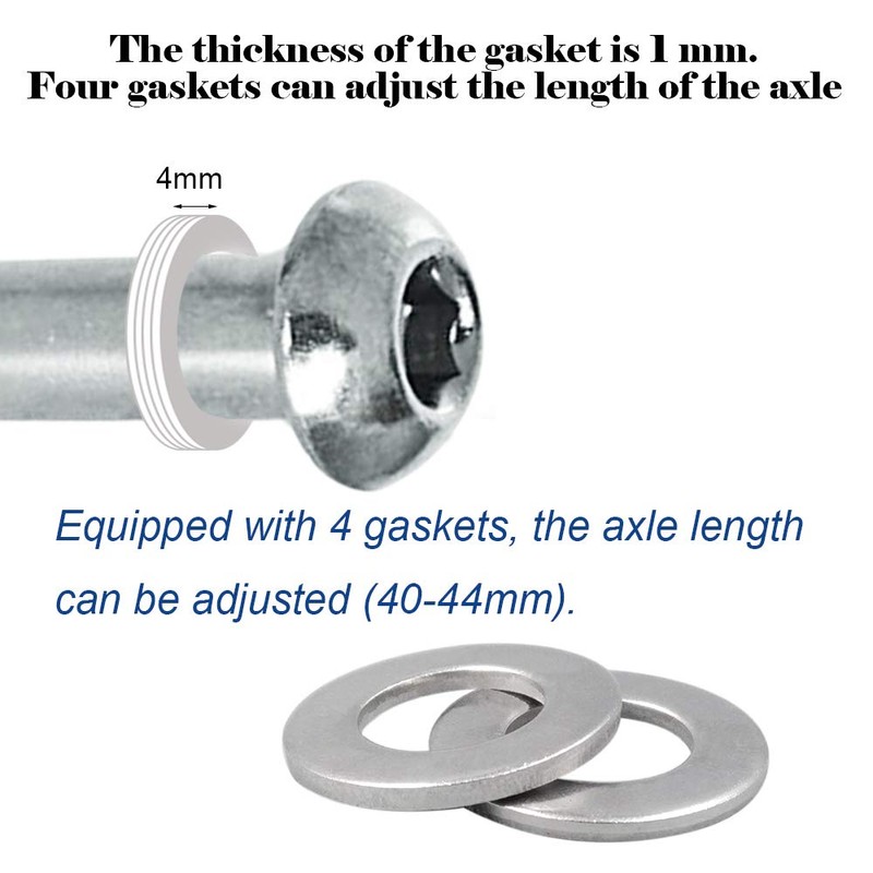 OTFAITP M8 Screws for 2-3-4-Wheel Kid Scoote Replacement Micro Mini
