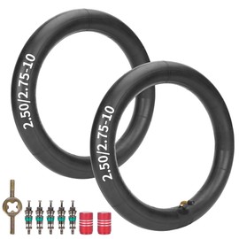 JIAYAN Set of 2 2.75/2.50-10" Inner Tube with TR87 Angled Valve Stem Replacement for CRF50 XR50 Razor MX650 MX500 Suzuki DRZ70 JR50 PW50