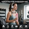 Rainbow 18oz Water Bottle, with 2 Lids Handle, Insulated Travel