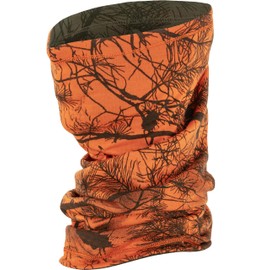 Fjallraven 87130-626-261 Lapland Neck Gaiter Unisex Green Camo-Orange Multi Camo Size One Size
