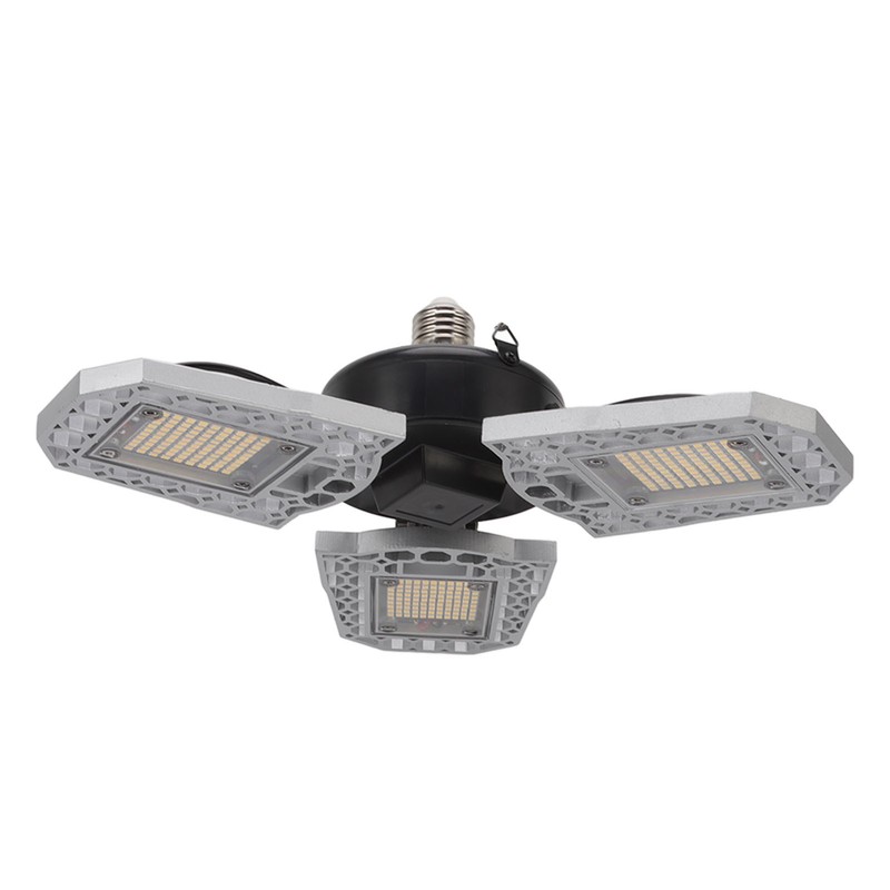 LED Grow Light 297 LEDs Folding Three Leaves Indoor Plant