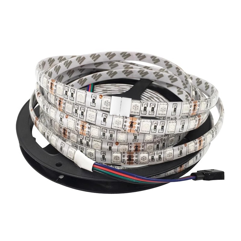 ACEIRMC 30pcs 4-Pin RGB LED Light Strip Connectors 10mm Unwired