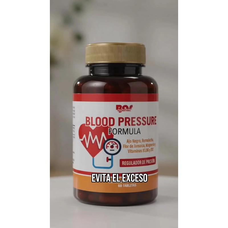 Blood Pressureregulador De Presión 60 Tab