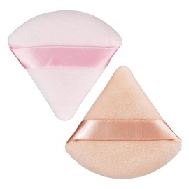 Triangle Powder Puffs,4 Pcs Makeup Puff Sponge Wet and Dry Makeup Tool Sponge Soft Puff Reusable Wet & Dry Dual-Use Puff Pads for Mineral Powder and Loose Powder