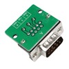 Futheda D-sub DB9 Interface Breakout Board Connector 9-pin 2-row Male