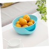 iplusmile Cleverly Designed Snack Bowl Nut Bowl Fruit Container for