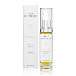 Baie Botanique Anti-Ageing Face Oil 30 ml, Rose Absolue, Rose Hips, Camellia, Borage, Raspberry, Evening Primrose, Cramb and Amla Oil - 100% Natural, 90% Organic