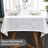 Plenmor Table Cloth for Rectangular Table Natural Tablecloth for Outdoor