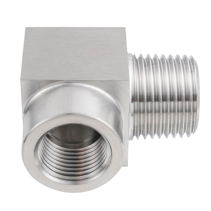 Yoebor Stainless Steel 90 Degree Barstock Street Elbow M20*1.5 Male