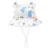 POMIJIAN Toddler Sun Hat Girls UPF 50+ Baby Bucket Hats