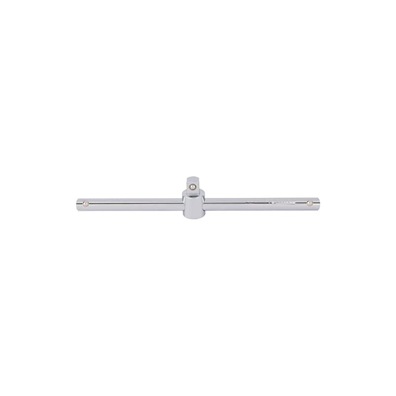 Draper 16789 1/2-Inch Square Drive Polished Chrome Sliding Tee Bar