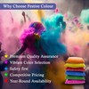 6 X100gms Holi Coloured Powder for Colour Run, Gender Reveal