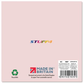 Sister Birthday Card - Roarsome Sistersaurus - Happy Birthday Card for Sister from Brother Sister, 145mm x 145mm Dinosaur Bday Greeting Cards