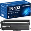 TN433BK TN433 High Yield Black Toner Cartridge Replacement for Brother