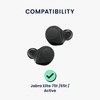 kwmobile Replacement Ear Tips Compatible with Jabra Elite 75t /65t
