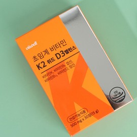 Supercritical Vitamin K2 Senior Nutrients Bone and Blood Health Vitamin D3 / 초임계비타민K2 노인영양제 뼈와 혈액건강 비타민D3