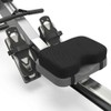 Rowing Machine Seat Cushion, Memory Foam Pad with Anti-Slip Straps