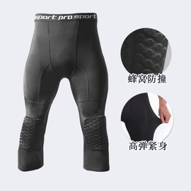 Outdoor Professional Pants with Integrated Knee Pads for Impact Protection Sports White Cropped Pants [No Impact Protection]+XXL 10ea