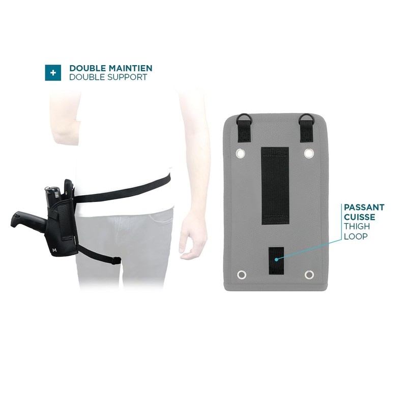 Mobilis 031004 Holster for Hard Drive (Black)