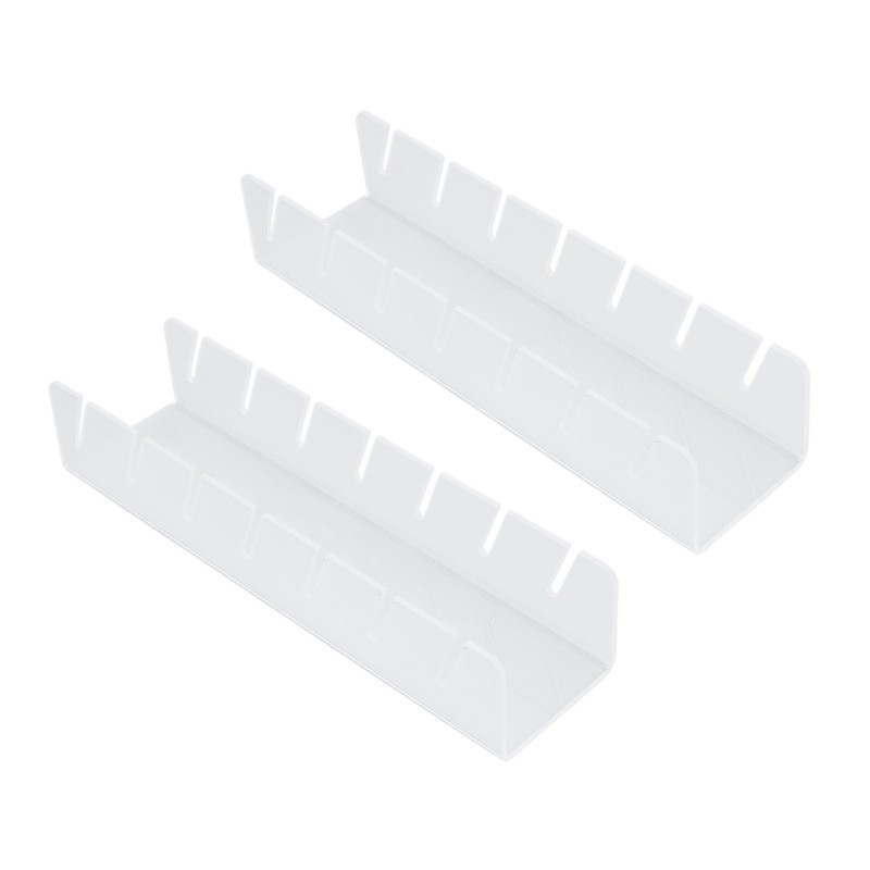 2Pcs Hat Holder Acrylic 14 Slots Non Slip Multifunctional Baseball