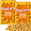 Popcorn Popped Caramel Popcorn with Peanuts 2 Pack (6 oz