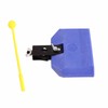 Blue Environmentally Friendly Plastic Percussion Instruments Block Latin Drum Kit