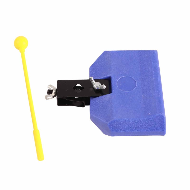 Blue Environmentally Friendly Plastic Percussion Instruments Block Latin Drum Kit