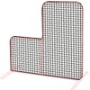 LalaKoo 7x7ft L Screen Baseball Screen Pitching Screen Net Replacement