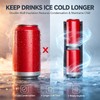 Tactical Reload Double Can Holder, 3D Printed Insulated Can Cooler